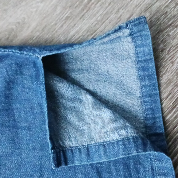 The Quacker Factory denim snowman shirt/top - Picture 9 of 11